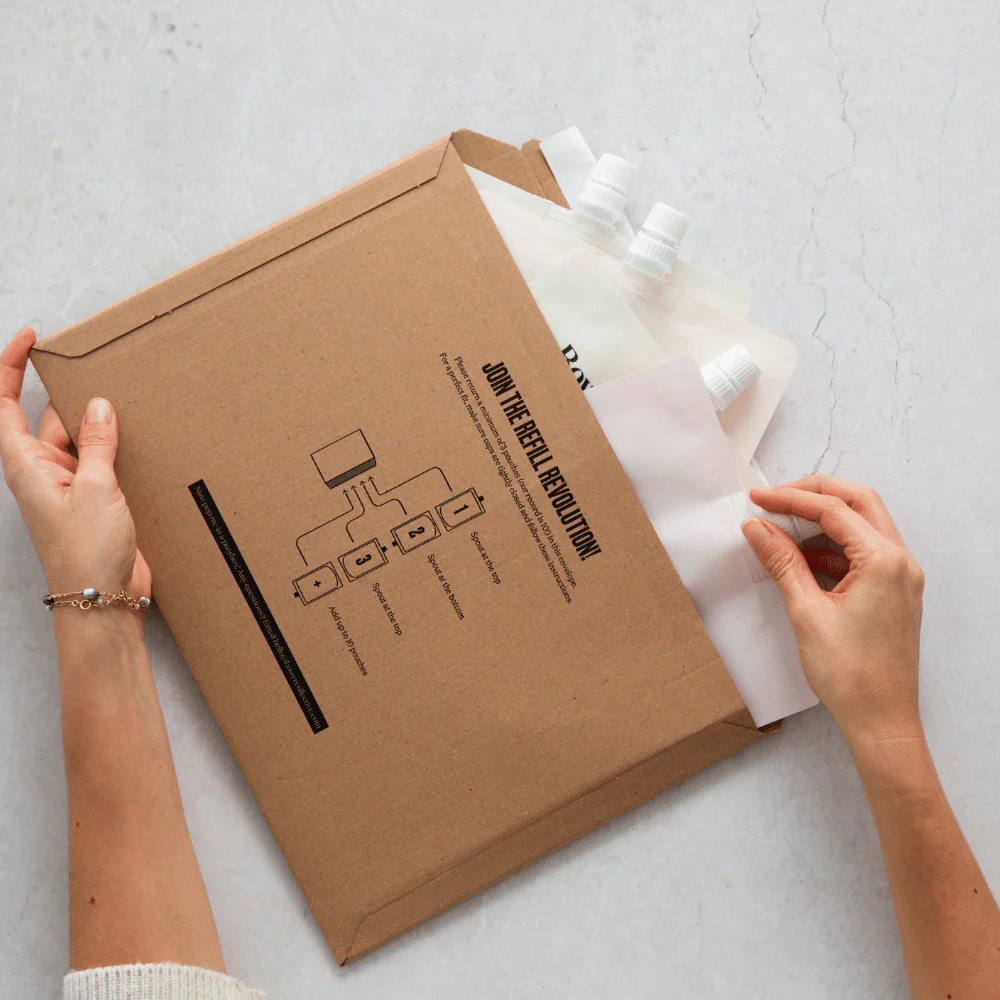 Bower Washing Up Liquid Refill - Fragrance Free 1L - Image 7