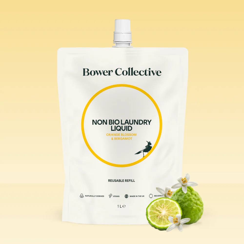 Bower Non-Bio Laundry Liquid - Orange Blossom & Bergamot 1L - Image 4