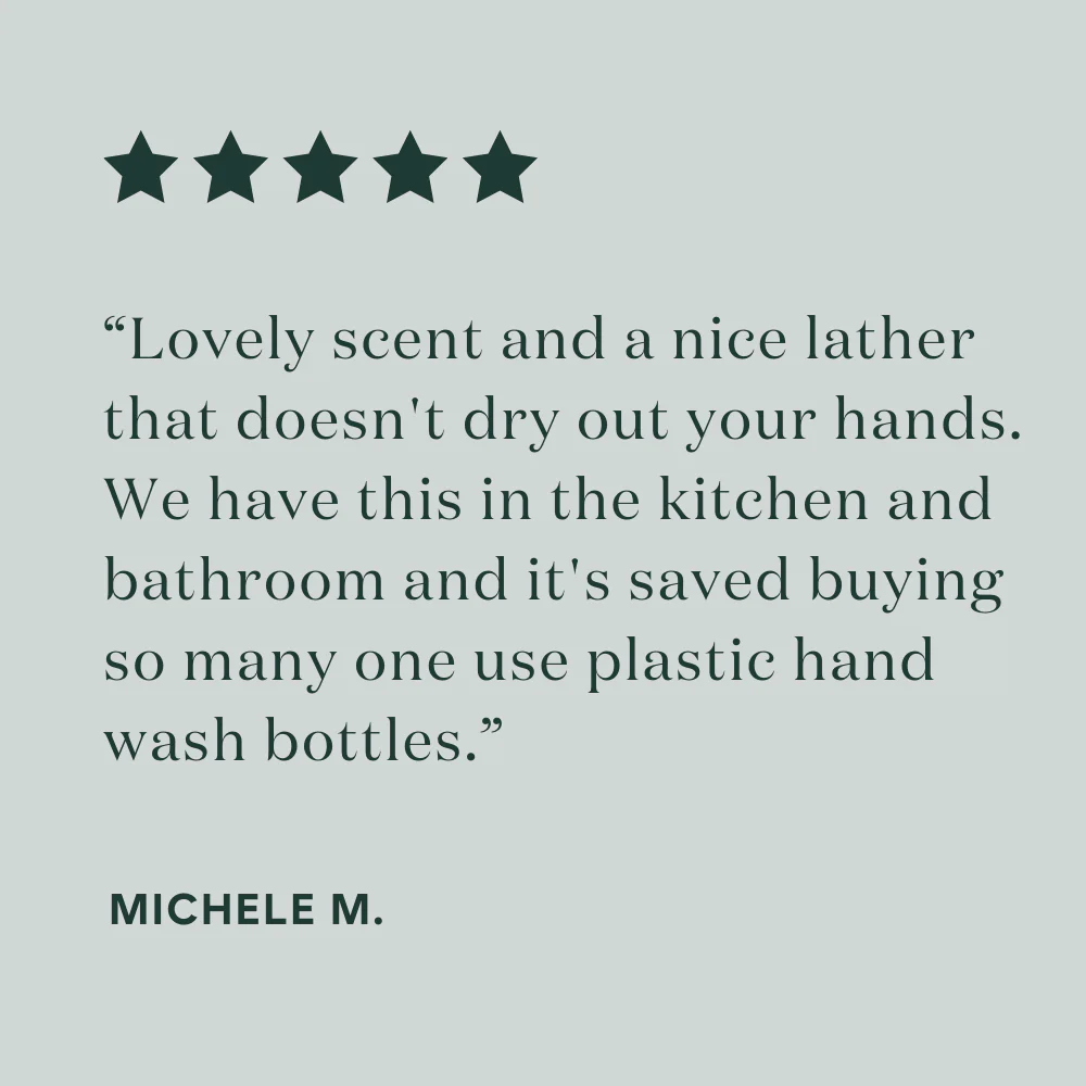 Bower Natural Hand Wash Refill - Geranium & Grapefruit 1L - Image 6