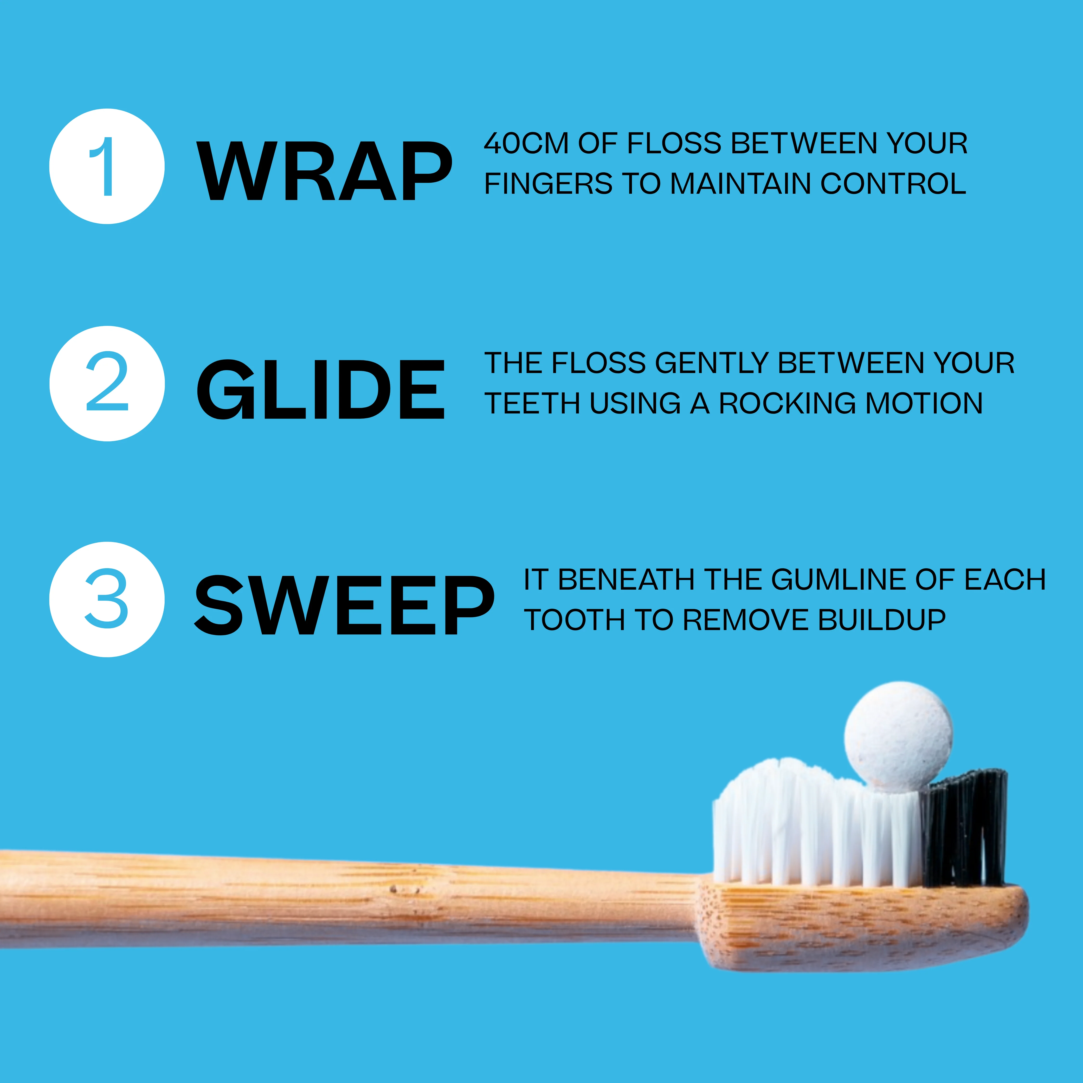 PÄRLA FLOSS Plastic Free Floss 30m - Image 4