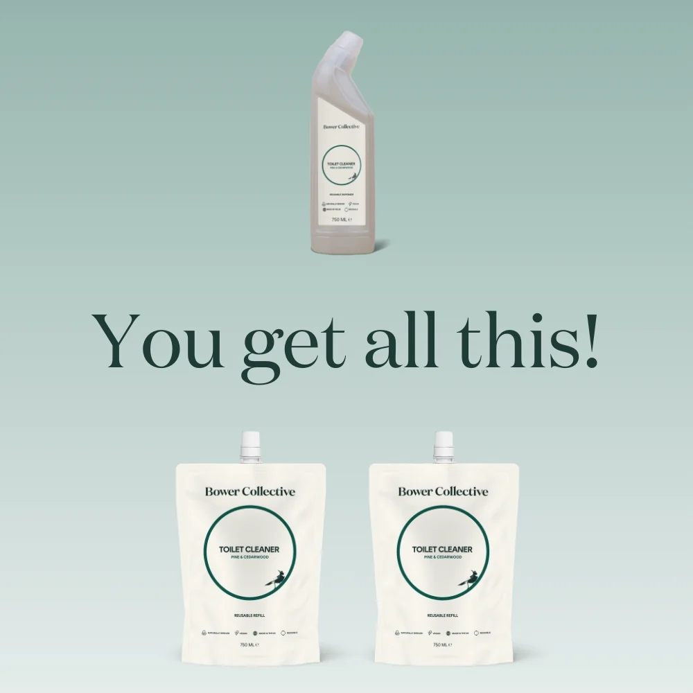 Refillable Toilet Cleaner Starter Kit - Image 3