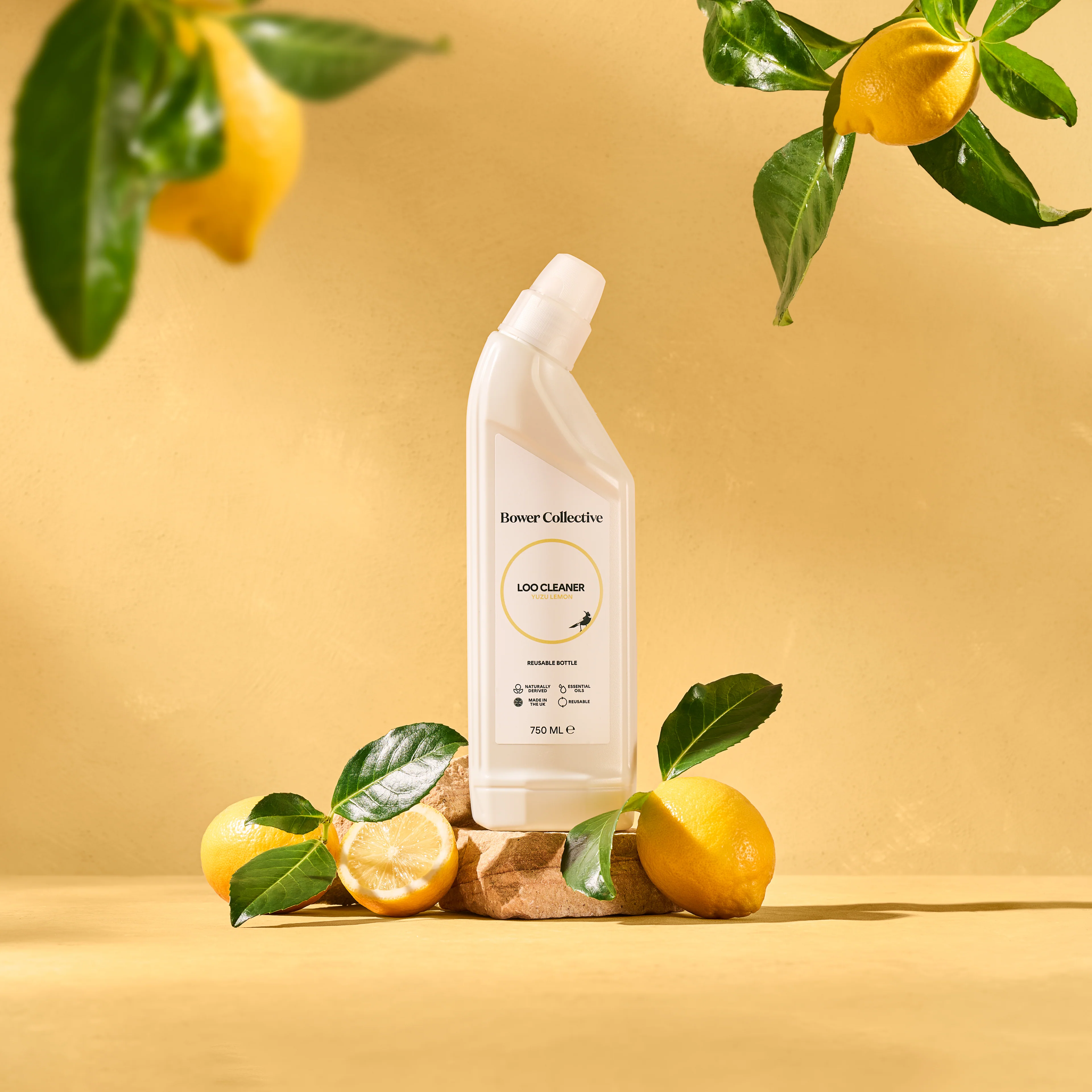 Reusable Dispenser Bottle for Yuzu Lemon Loo Cleaner (empty) - 750ml - Image 5