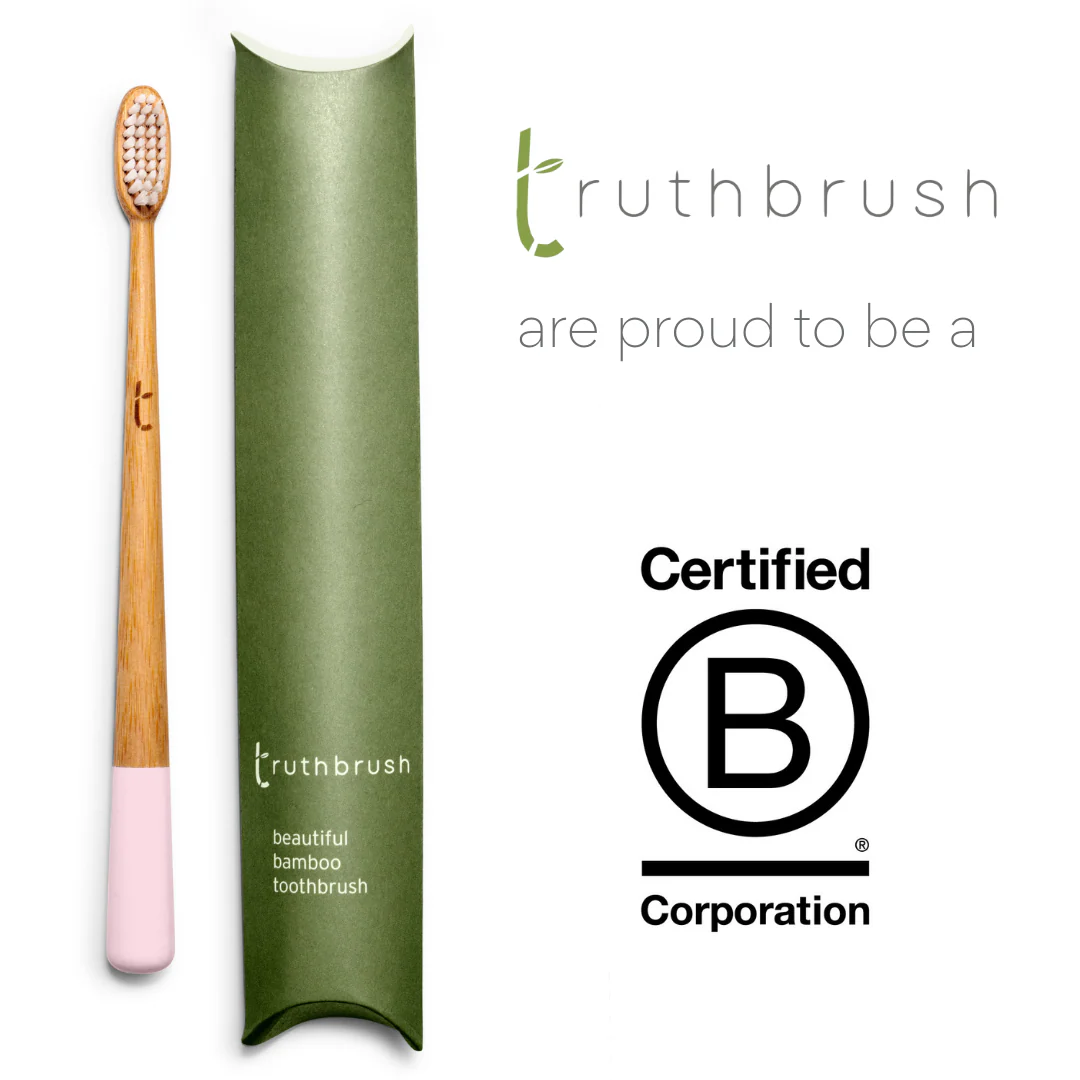 Truthbrush Bamboo Toothbrush – Soft/Medium – White/Pink/Grey/Green - Image 7